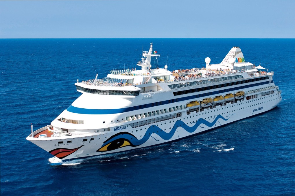 The AIDAvita cruise ship. Photo: Twitter
