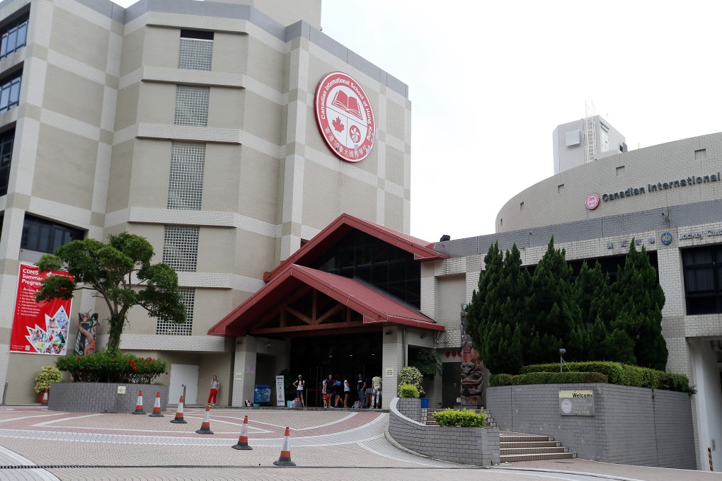 The Canadian International School in Aberdeen is one of several in Hong Kong asking some teachers and students to return to campus despite the temporary shutdown of on-site learning in the city. Photo: SCMP