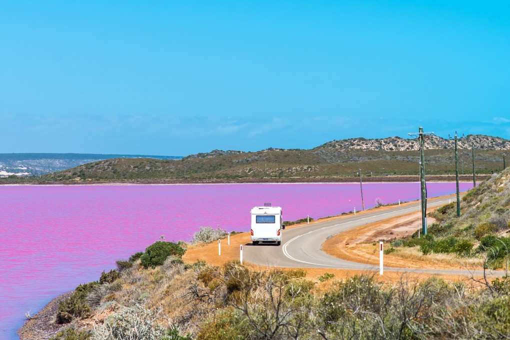 The five-star, 68-room resort will come up close to the Hutt Lagoon, a large pink lake in Western Australia popular among tourists. Photo: Shutterstock
