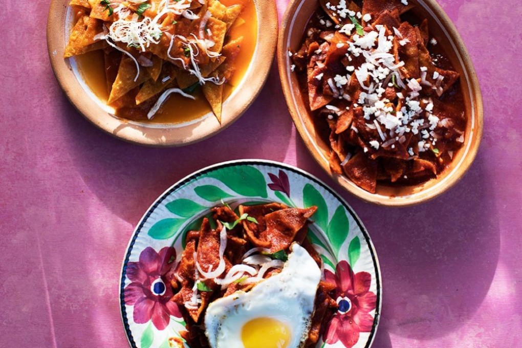 Chilaquiles from Bricia Lopez’s cookbook, Oaxaca.