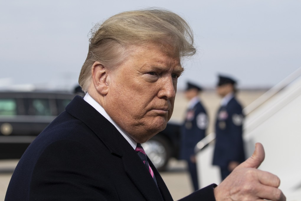 US President Donald Trump also made clear he has not ruled out pardoning Roger Stone, who is expected to be sentenced in federal court on Thursday. Photo: AP