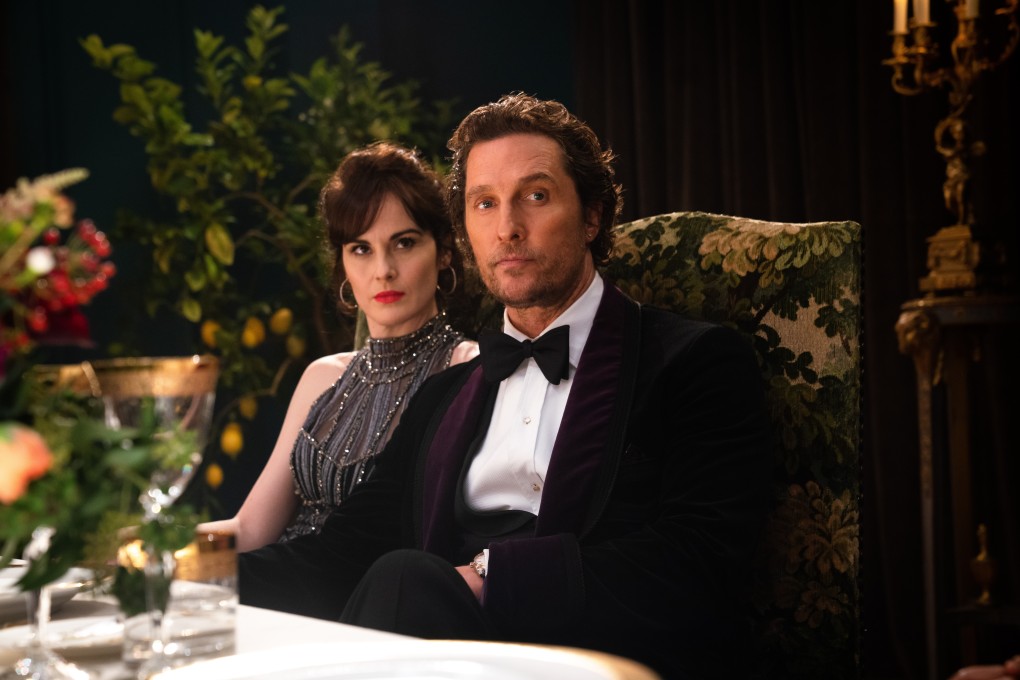 Matthew McConaughey and Michelle Dockery in a still from The Gentlemen, a film by Guy Ritchie.