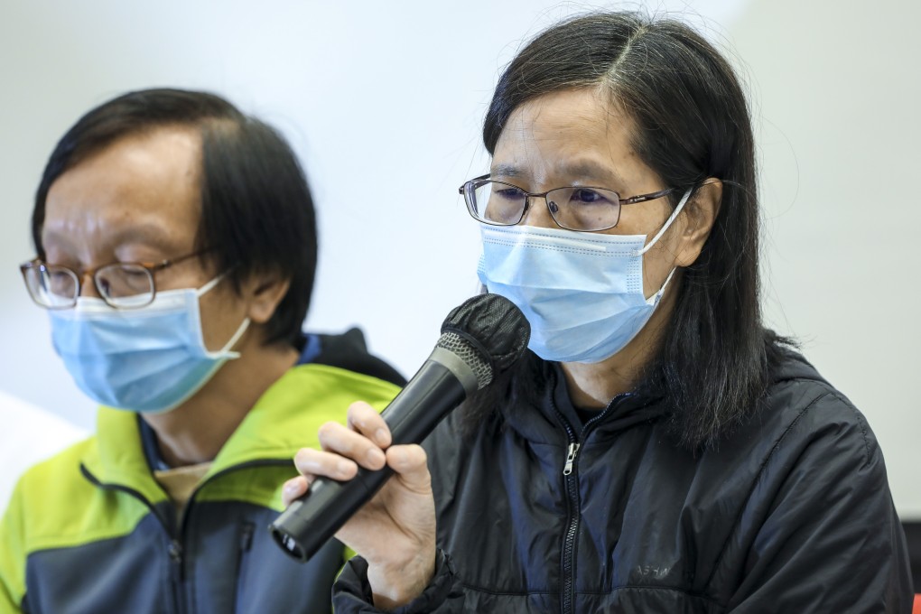 The mother of a 24-year-old woman on life support makes a heartfelt plea for a lung donation. Photo: Sam Tsang