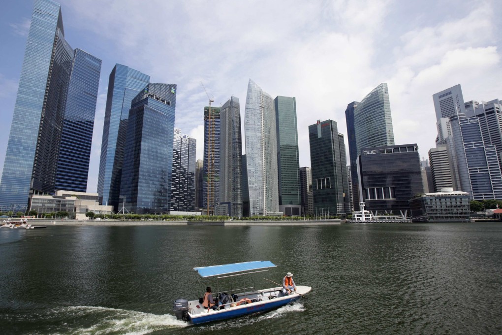 Skyscrapers in Singapore’s Marina Bay Financial Centre. Photo: Reuters