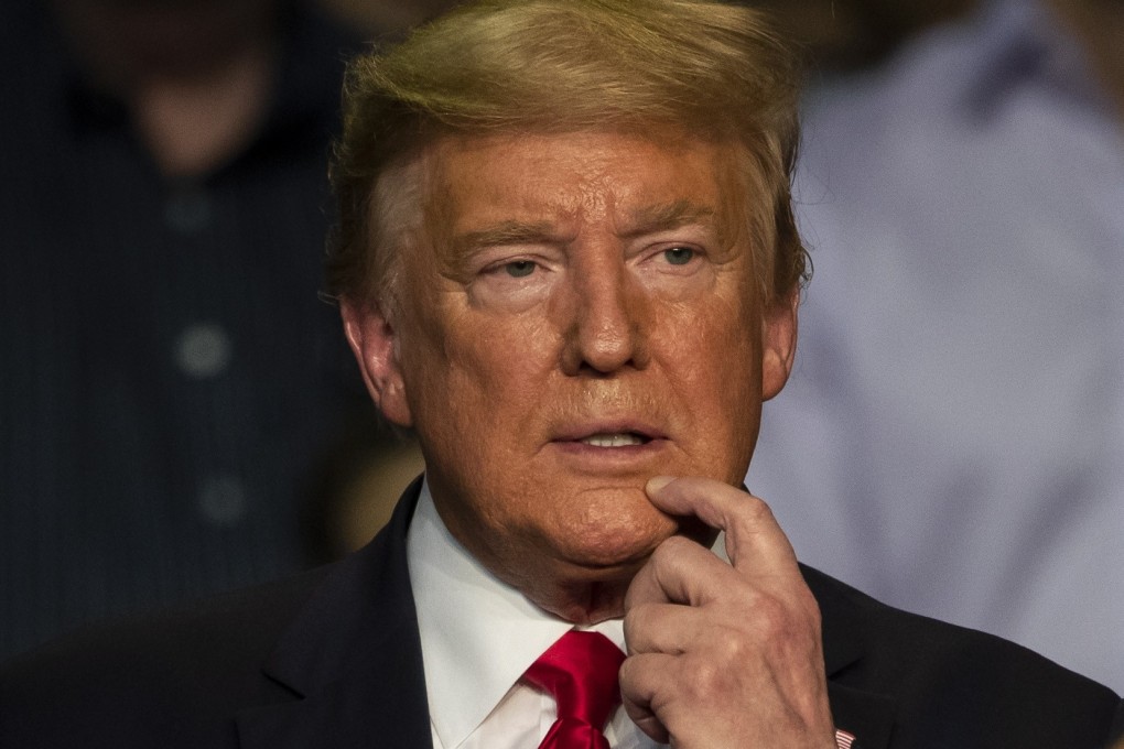 US President Donald Trump attends a rally in Bakersfield, California, on Wednesday. Photo: EPA-EFE