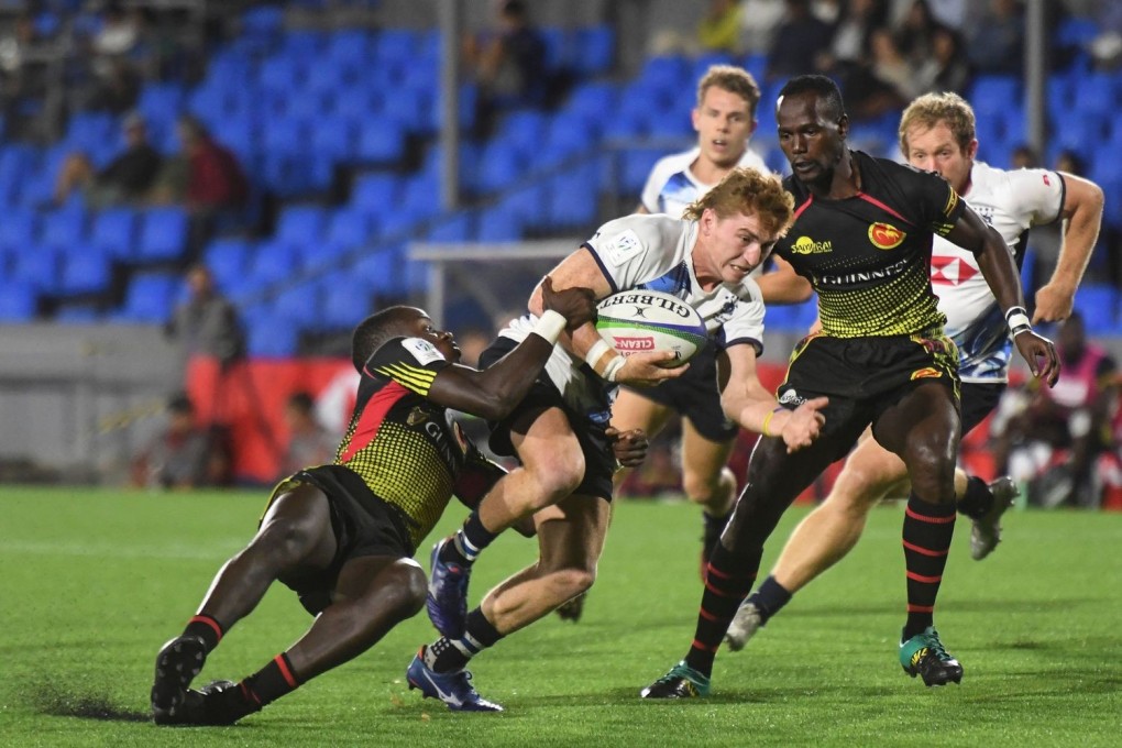 Two wins put Hong Kong in the championship stages of the Challenger Series in South America. Photos: HKRU