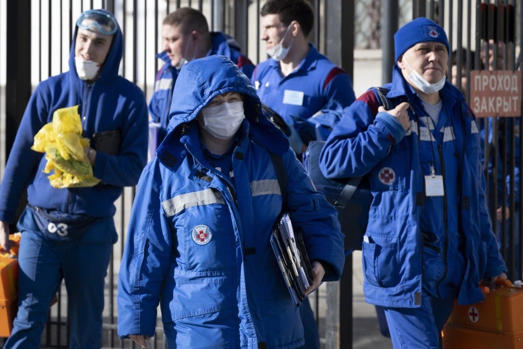 Russian authorities are going to great lengths to prevent the new coronavirus from spreading in the capital and elsewhere. Photo: AP