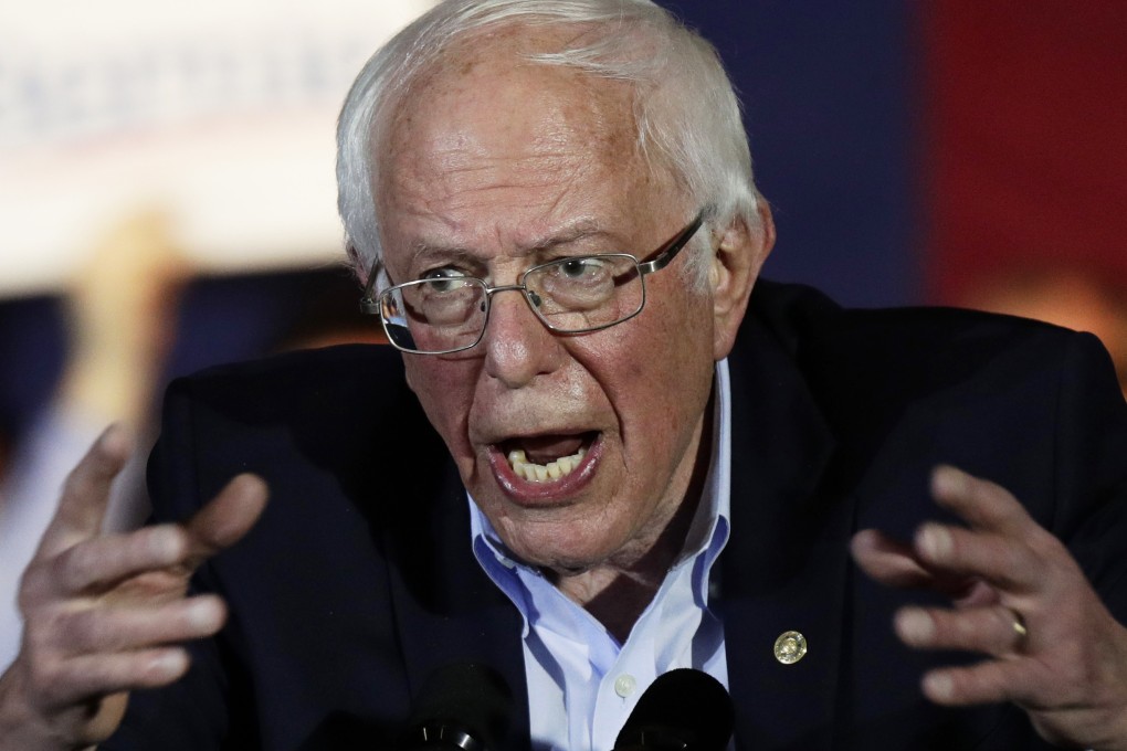 Bernie Sanders’ convincing win means there is no longer an asterisk next to his status as the front-runner in the race. Photo: AP