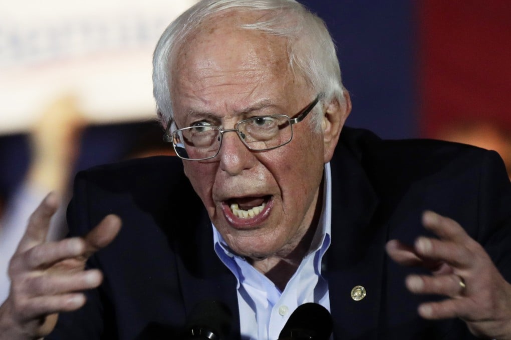 Bernie Sanders’ convincing win means there is no longer an asterisk next to his status as the front-runner in the race. Photo: AP