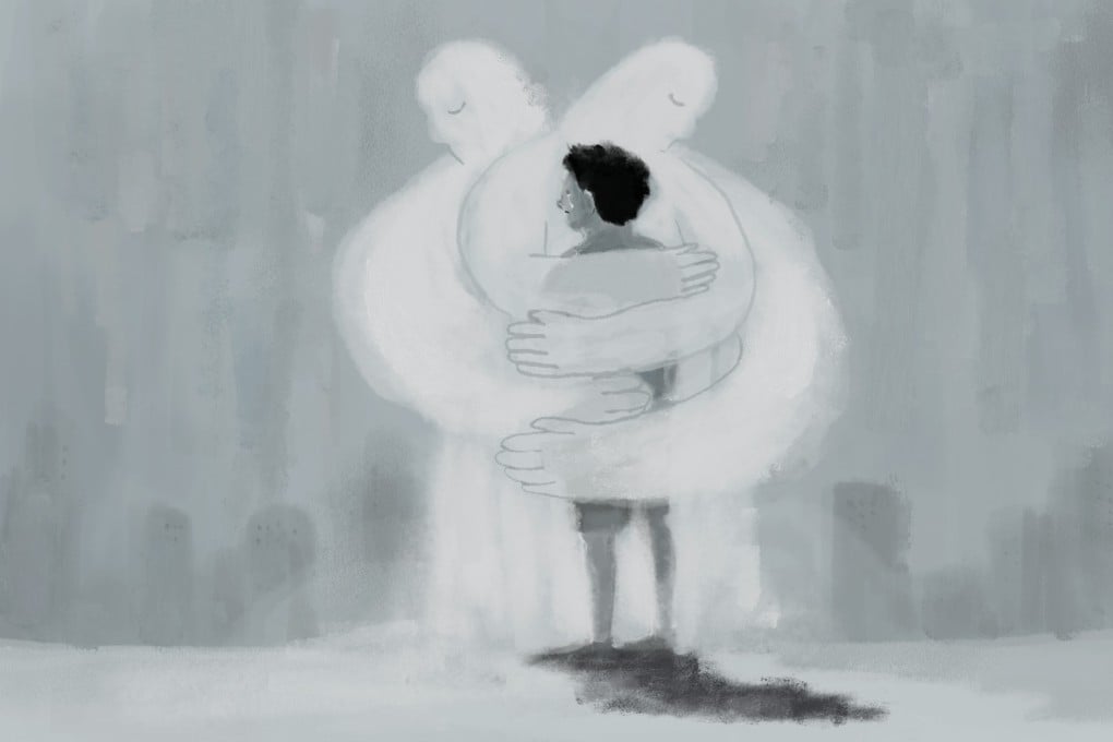 A campaign to raise awareness of youth mental health issues in Hong Kong has been launched by Ann Pearce whose son, Jamie Bruno, took his own life three years ago. Illustration: Brian Wang