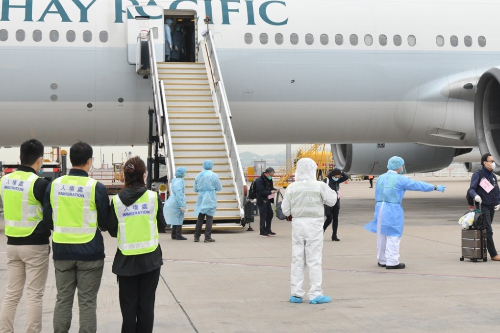 One of the latest confirmed cases had flown back to Hong Kong having been on the quarantined Diamond Princess cruise ship. Photo: Handout