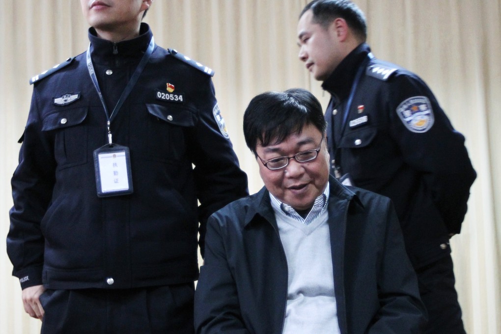 Gui Minhai, the detained book publisher, is seen at the Ningbo Detention Center in Zhejiang province in February 2018. Photo: Simon Song
