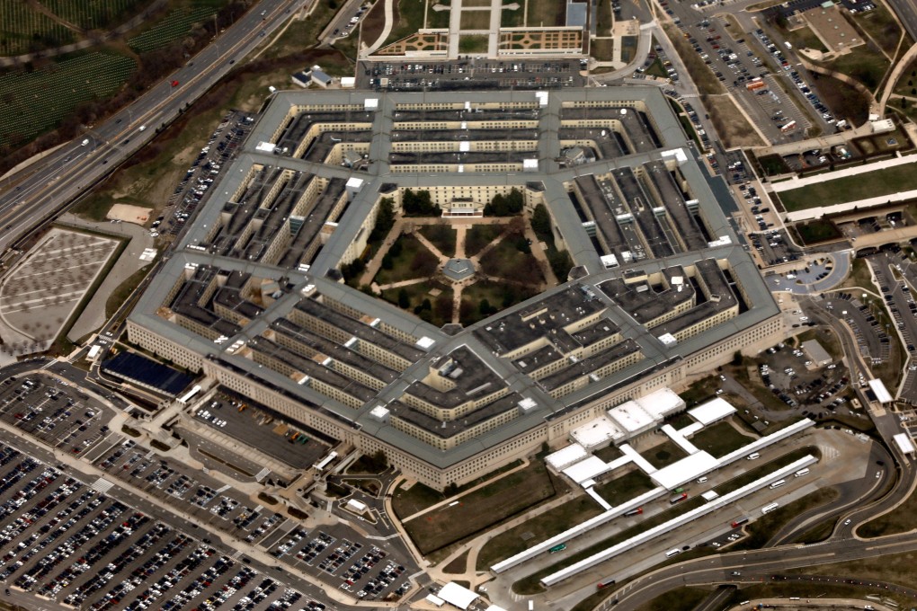 The Pentagon is seen in this aerial photo from the Air Force One in Washington, DC, U.S., March 29, 2018. Photo: Reuters