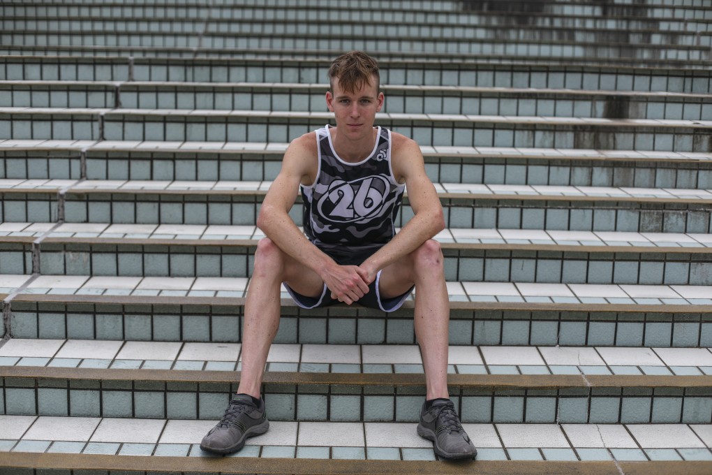 Hong Kong triathlete Oscar Coggins is the favourite to qualify for the Tokyo Olympics from the Asian region. Photo: Xiaomei Chen