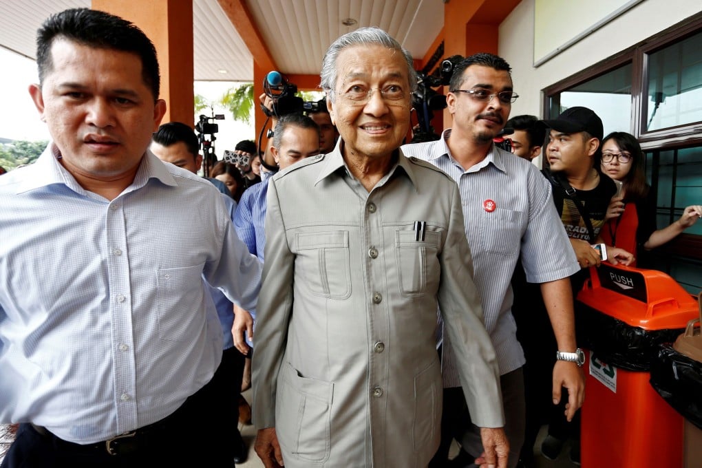 Malaysian interim prime minister Mahathir Mohamad. Photo: Reuters