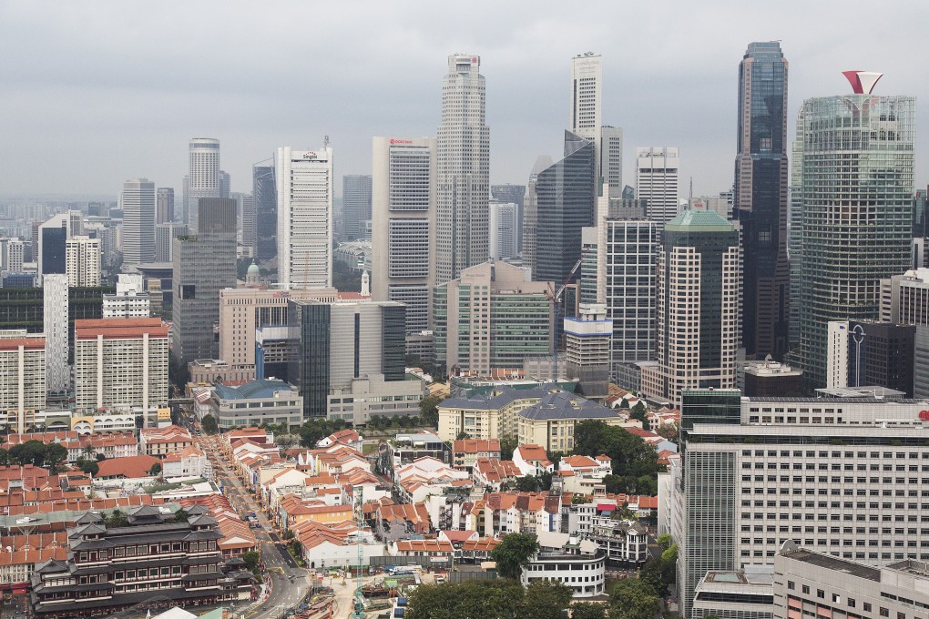 Some 98 per cent of those surveyed by AmCham Singapore said they had long-term faith in the city state as a business hub. Photo: Bloomberg