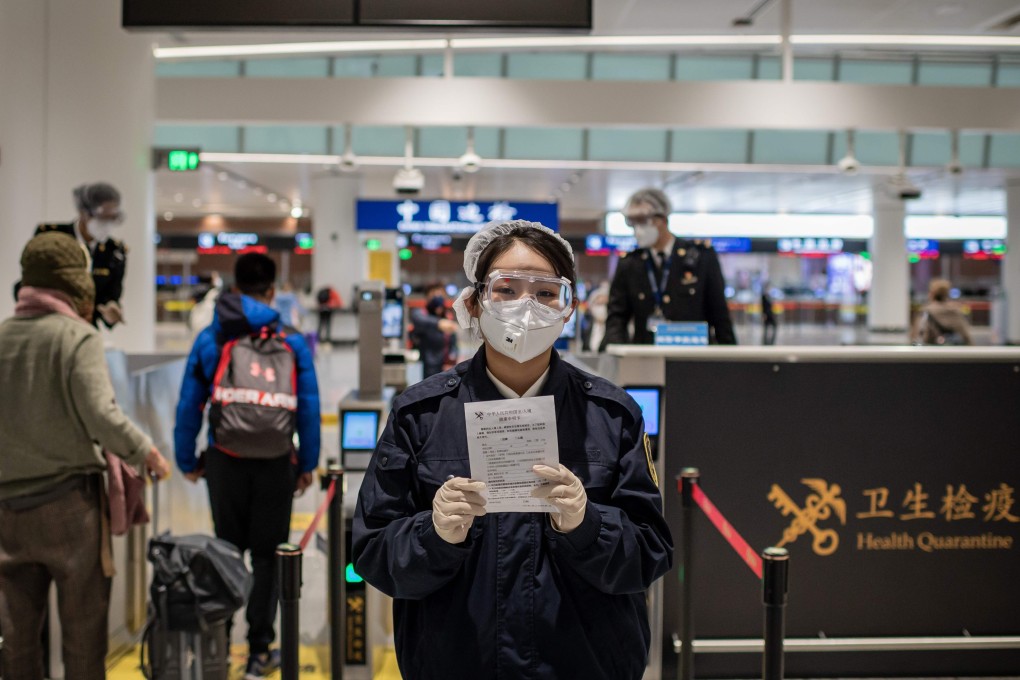 Several Chinese cities have introduced control measures on visitors from South Korea and Japan. Photo: AFP