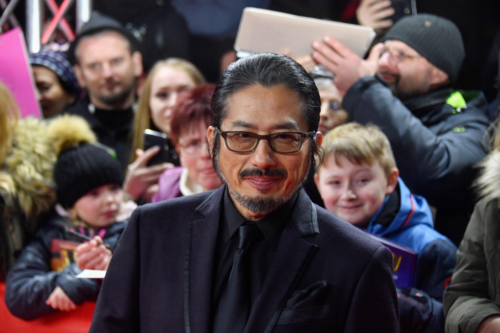 Japanese actor Hiroyuki Sanada at the premiere of Minamata. Photo: John MacDougall/AFP