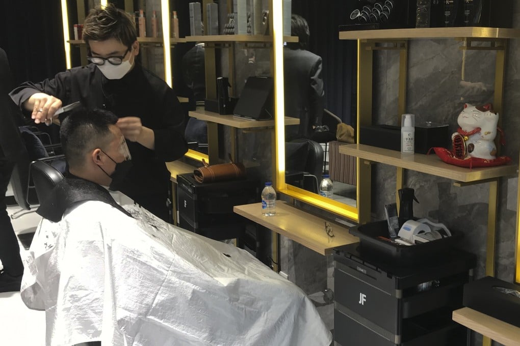 Fancy a haircut? If you’re in China, that may prove tricky, as the ongoing coronavirus crisis means most barbershops and salons are closed to avoid public gatherings. Photo: AP