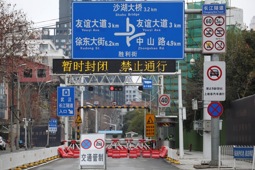 Wuhan is supposed to be on total lockdown, but a woman was allowed to leave the city after being released from prison. Photo: Reuters