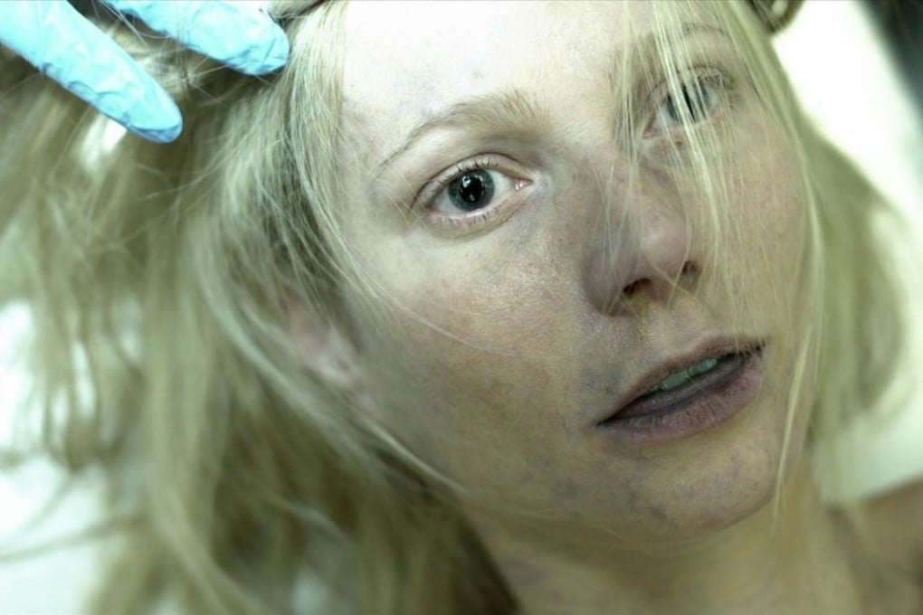 Gwyneth Paltrow in a still from Contagion, the film she was referencing when she posted a photo of herself in a mask on Instagram with the caption: “I’ve already been in this movie.”