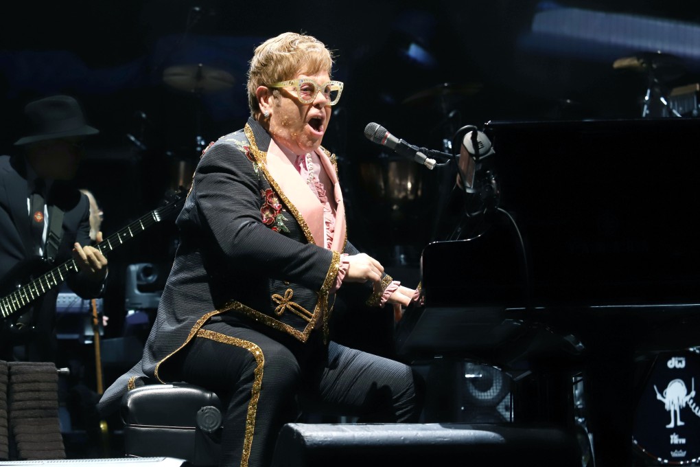 Elton John is your ideal exercise partner. His 177bpm song I’m Still Standing will increase your heart rate, and make your workout seem easier. Photo: Shutterstock