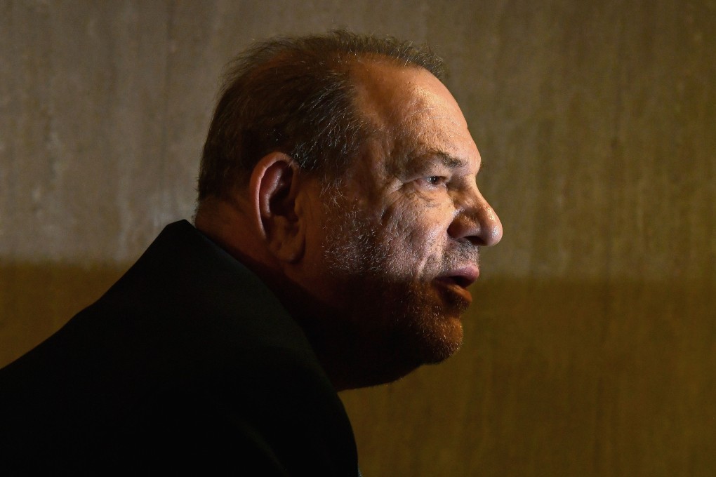 Harvey Weinstein arrives at the Manhattan criminal court on Monday in New York. Photo: AFP