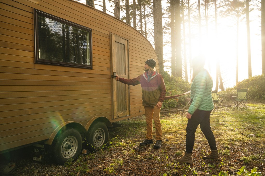 Bookings for shepherd’s huts and tiny homes are surging on Airbnb.