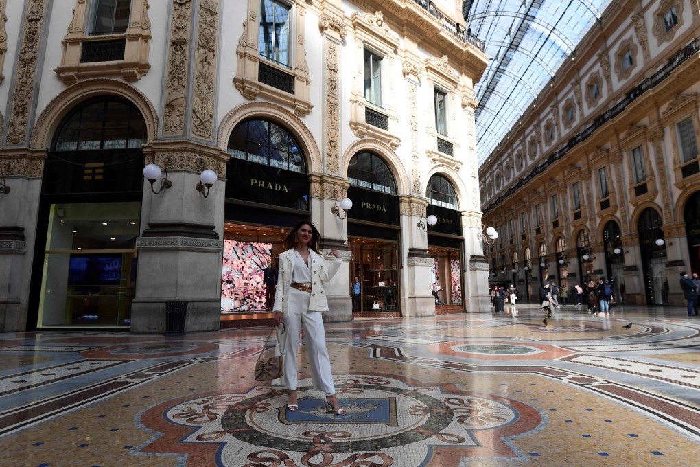 The streets of central Milan are quiet amid coronavirus fears. Photo: AFP