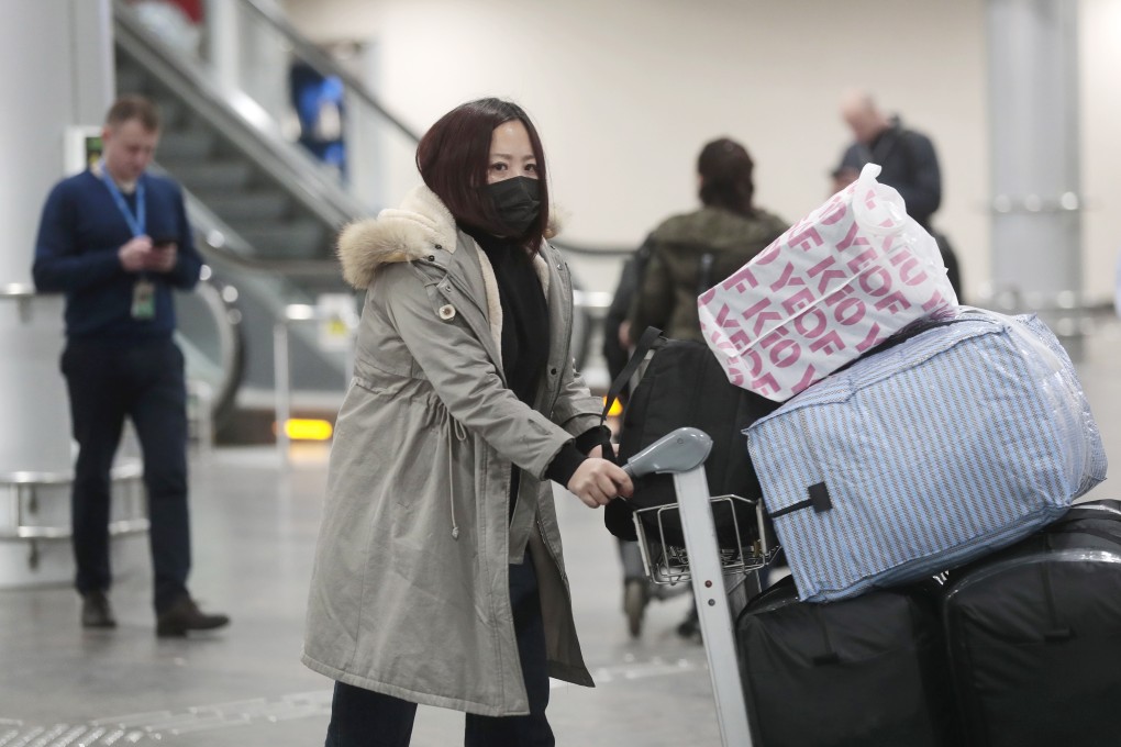 Russia has closed its borders to most Chinese passport holders. Photo: EPA-EFE