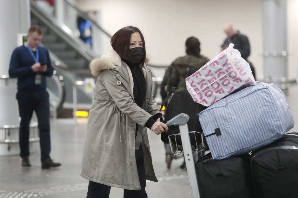Russia has closed its borders to most Chinese passport holders. Photo: EPA-EFE