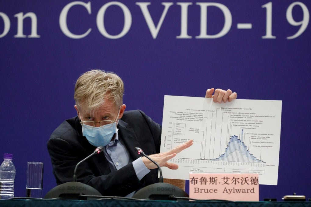 Bruce Aylward of the World Health Organisation led a team of 25 international medical experts to the Chinese epicentres of the viral outbreak. Photo: Reuters