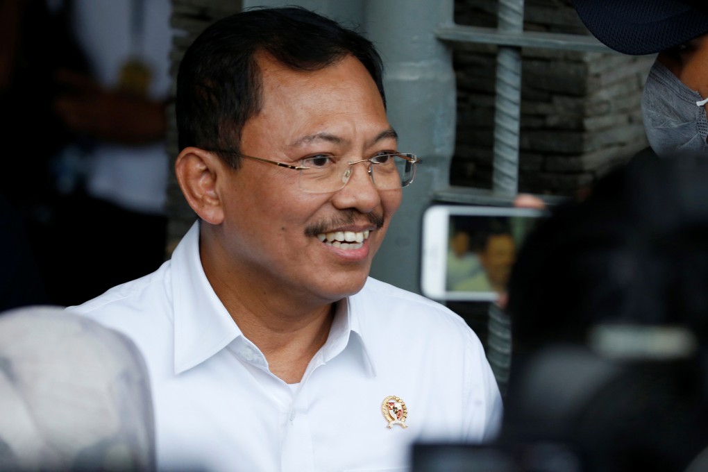 Indonesian Health Minister Terawan Agus Putranto has attributed the country’s lack of coronavirus cases to prayer. Photo: Reuters