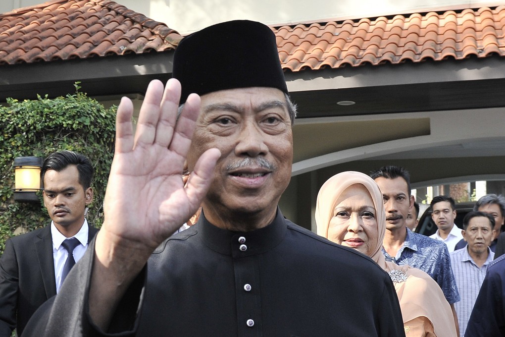 Muhyiddin Yassin was appointed as the new prime minister by Malaysia’s king to end a week of turmoil prompted by the resignation of Mahathir Mohamad. Photo: EPA-EFE