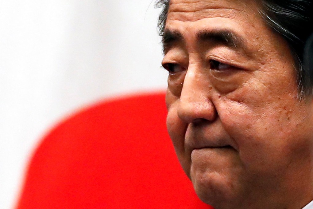 Japanese Prime Minister Shinzo Abe is expected to make a formal announcement of a postponement of the state trip this week. Photo: Reuters