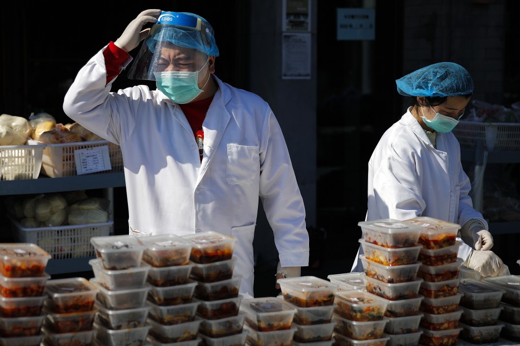 According to China’s Ministry of Industry and Information Technology, only 30 per cent of small and medium-sized businesses had resumed work by mid-February, compared to over 90 per cent of state-owned enterprises. Photo: AP