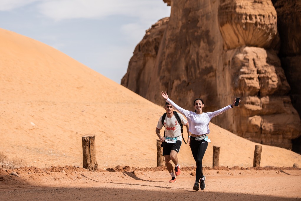Women train and race along side men as Saudi Arabia relaxes rules to encourage tourism. Photo: Alexis Berg