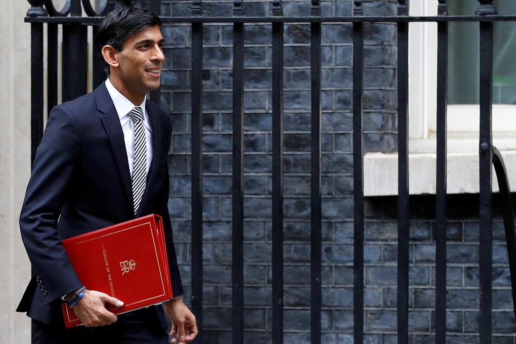 Britain’s Chancellor of the Exchequer Rishi Sunak outside Downing Street in London on February 14. He is under pressure to increase public spending in his budget to be delivered on March 11. Photo: Reuters