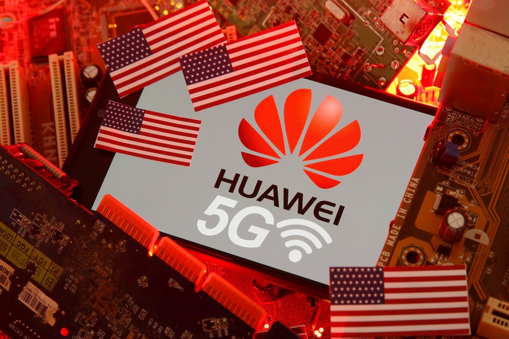 Huawei Technologies says it sold more than 50,000 5G mobile base stations as of February that were free of US hi-tech components. Photo: Reuters