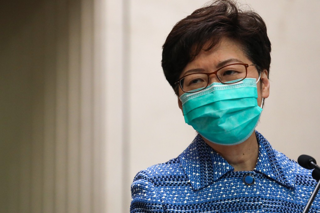 Carrie Lam would not comment on the newspaper report on Tuesday. Photo: Nora Tam