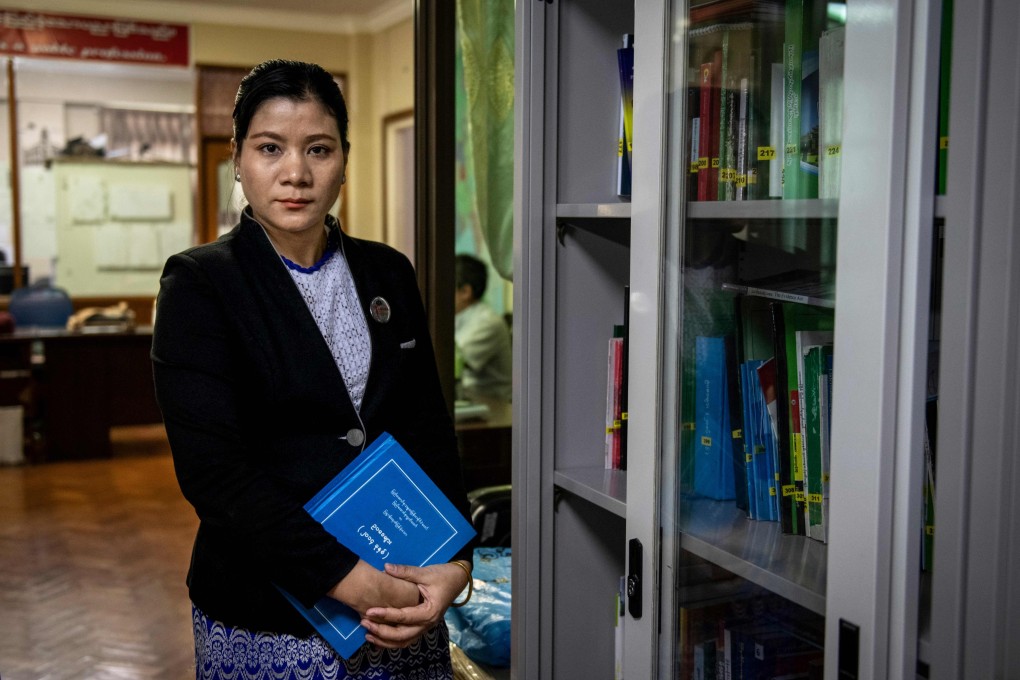 Legal Clinic Myanmar director Hla Hla Yee. Photo: AFP