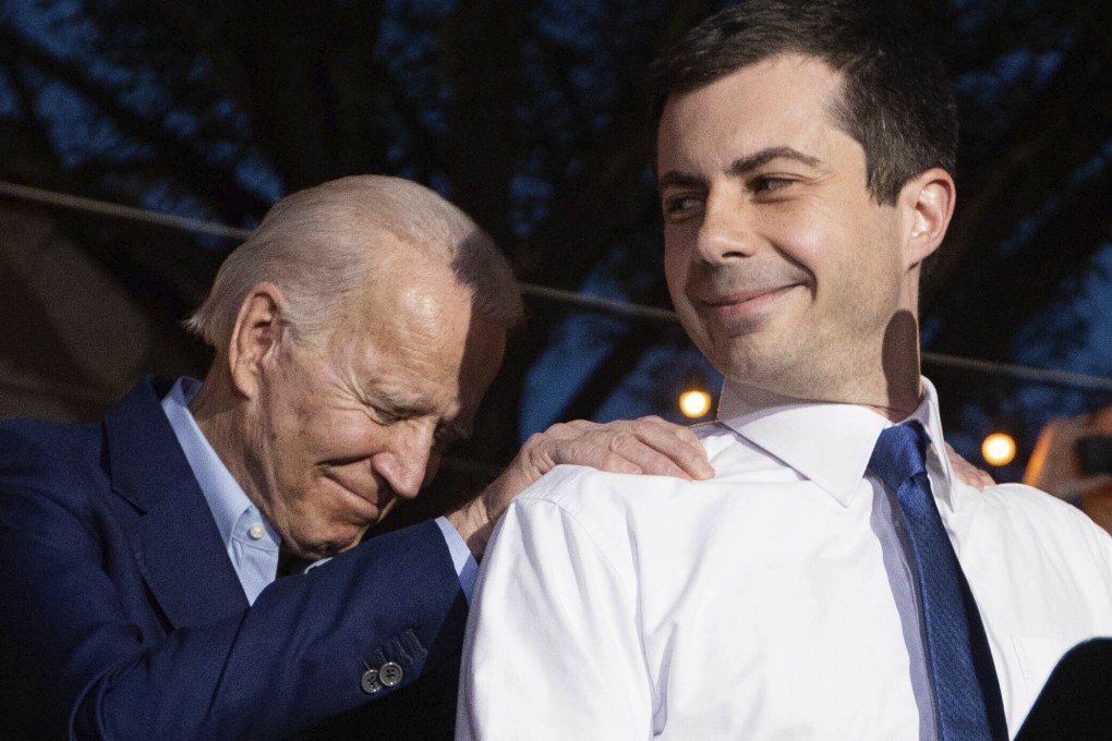 Former Democratic presidential primary candidate Pete Buttigieg has endorsed Joe Biden. Photo: AP