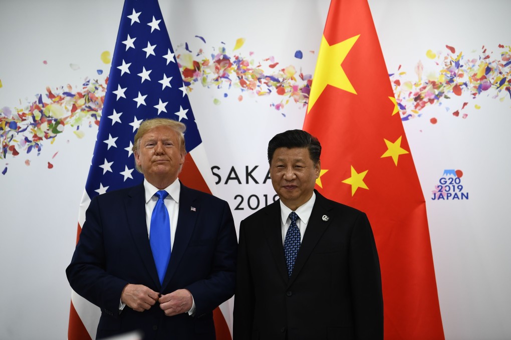 US President Donald Trump and Chinese President Xi Jinping attend their bilateral meeting on the sidelines of the G20 Summit in Osaka in June last year. Photo: AFP