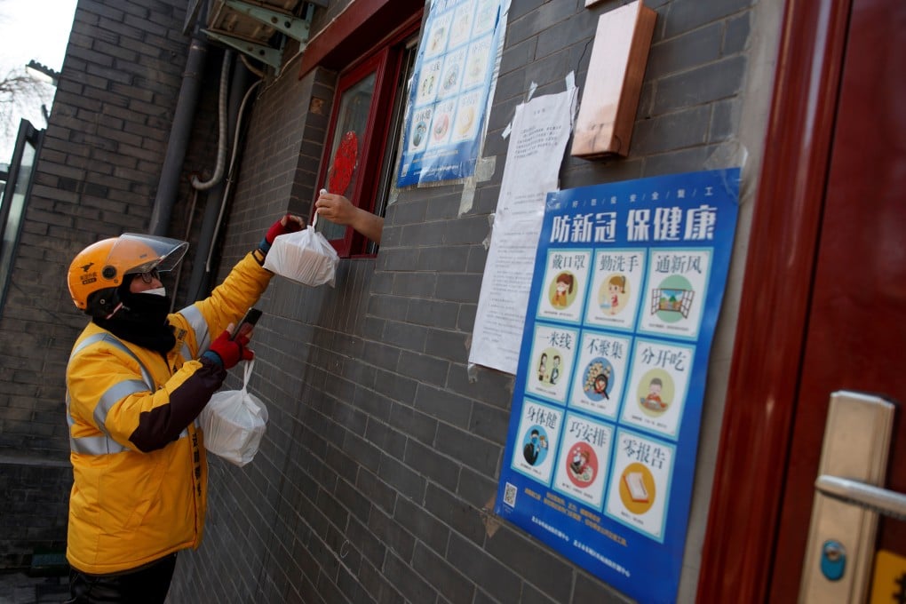 The Caixin/Markit services purchasing managers’ index (PMI) fell over 25 index points to 26.5 in February from 51.8 in January, with the figure adjusted for seasonal factors, including the Lunar New Year. Photo: Reuters