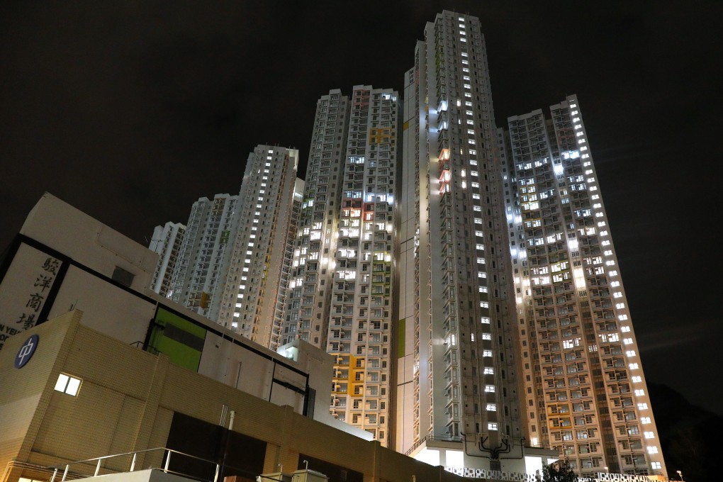 The Chun Yeung Estate in Fo Tan, where passengers evacuated from the Diamond Princess cruise ship in Japan are being quarantined. Photo: Winson Wong