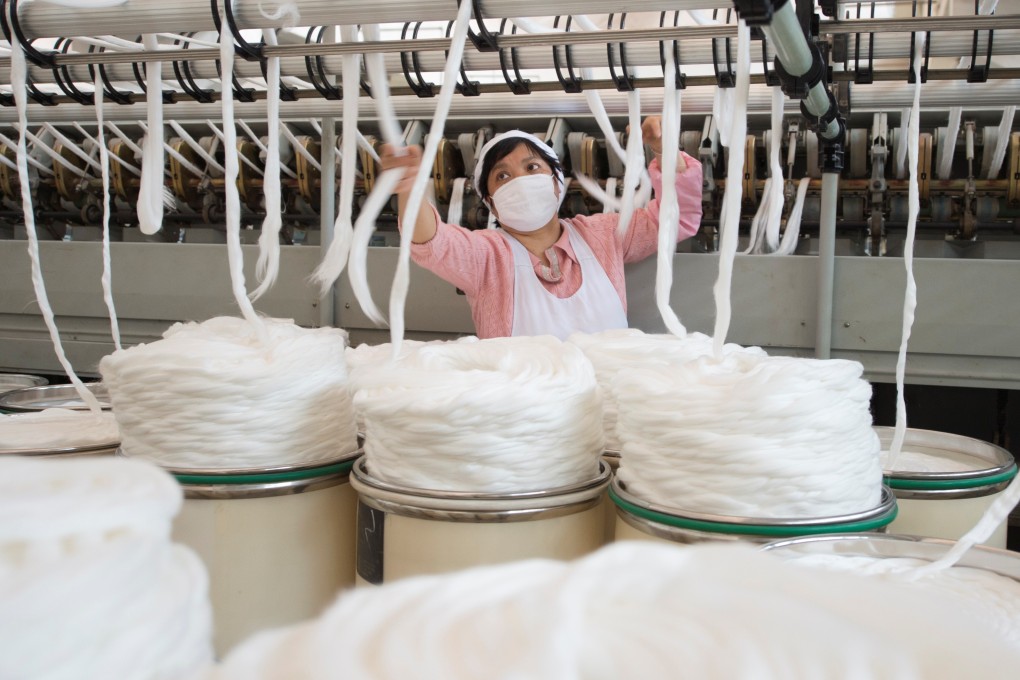 Firms involved in labour-intensive industries like textiles could be the first to flee China, a report says. Photo: Reuters