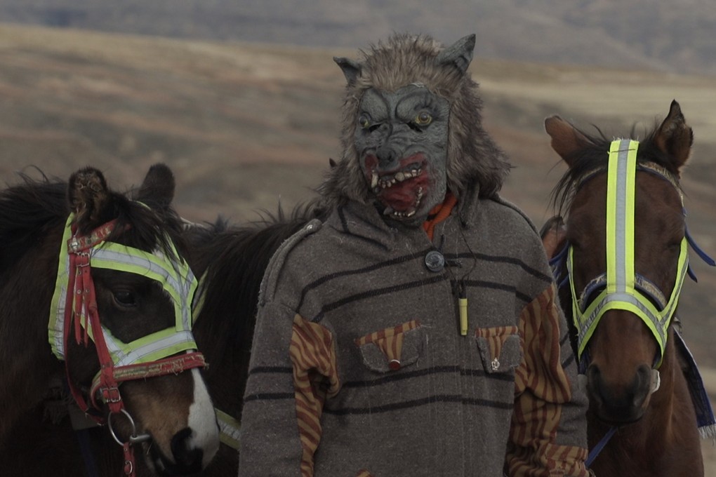 A still from documentary Days of Cannibalism, directed by Teboho Edkins.