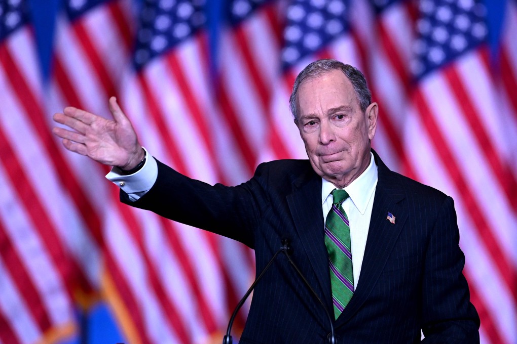 Former Democratic presidential candidate Mike Bloomberg announced the end of his campaign Wednesday. Photo: AFP