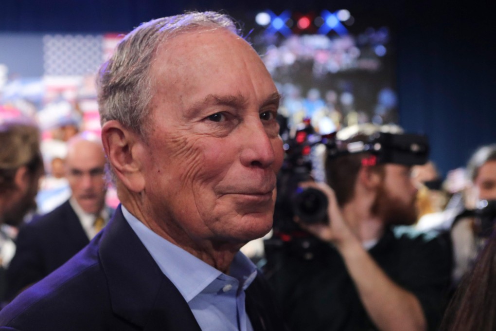 Former New York mayor Michael Bloomberg. Photo: AFP