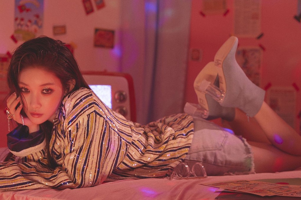 K-pop star Chungha was put in self-quarantine after returning from Milan Fashion Week last month. Photo: Handout